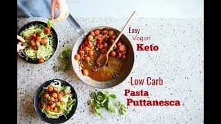 De Snelste Pasta Puttanesca (Koolhydraatarm, Paleo, Prote&iuml;nedieet)