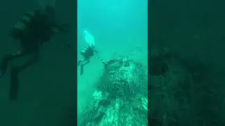 Diving the gulf of America #gulfofamerica #wreckdiving #spearfishing