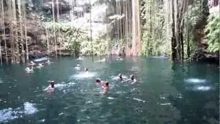 Chichen Itza. Cenote Ik Kil. Mexico. Part II.