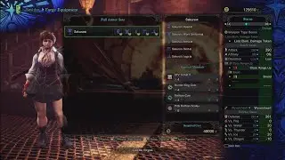 Crafting Sakura Kasugano's Armour (Monster Hunter World)