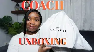 New Coach Bag Unboxing *Bestseller*  - What fits in it?  How to get extra discount