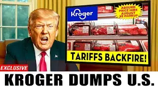 Trump FURIOUS as KROGER Doubles Prices on 5 Food Items &mdash; Here&rsquo;s How Kroger Hits Back Tariffs