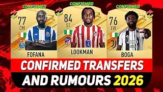 EA FC 26 ✸ ВСЕ НОВЫЕ ПОДТВЕРЖДЕННЫЕ НОВОСТИ О ТРАНСФЕРАХ ЗИМОЙ 2026!✅🤫 с участием FOFANA, LOOKMAN...