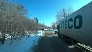 722 Опять в Москве снег, пробки