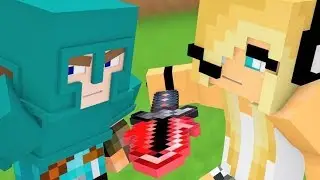 Little Square Face 5! Minecraft Song & Minecraft Animation with LSF & Psycho Girl - Minecraft songs