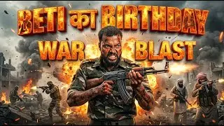 फौजी की बेटी का birthday 🎁 🇮🇳🫡|| the loyal fauji ||
