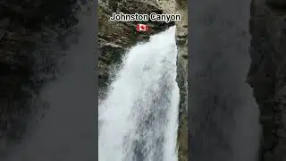 Johnston Canyon Canyon #banffnationalpark #hiking #mountains #water #alberta #canada