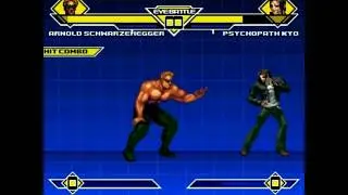 Mugen - Arnold Schwarzenegger vs. Psychopath Kyo
