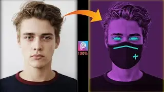 Neon Glowing Vector Art In PicsArt || Vector art photo editing in 2023 || PicsArt Editing Tutorial