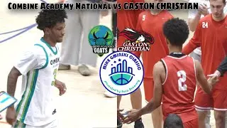 COMBINE ACADEMY NATIONAL VS GASTON CHRISTIAN | Mike Gminsky Classic | FULL GAME
