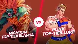SFV CE ▰ Nishikin (Blanka) vs Punk (Luke) ▰ Street Fighter 5 Top Tier Gameplay