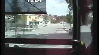 Buss genom Bollebygd 2007