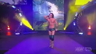 Jack Perry Entrance: AEW Dynamite Winter Is Coming 2022