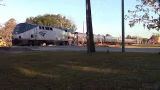 Amtrak Silver Star thru Palatka FL 01 17 2018