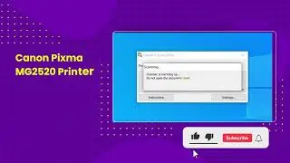 How To Scan On Canon Pixma MG2520 Printer? | #techiebee