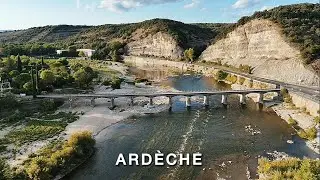 🇫🇷 Ard&egrave;che | Vallon-Pont-d'Arc by drone | Traveling France