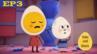 Mother discovers the broken vase | Yolki & Hatch | Ep 03 |  Cartoon Series