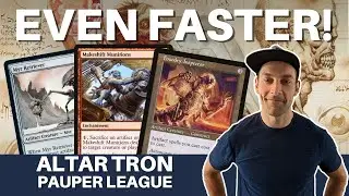 GOTTA GO FAST! This MTG Pauper Altar Tron version uses cost reducers to get super explosive!