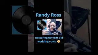 Randy Ross restores 60 year old wedding vows! 🙌