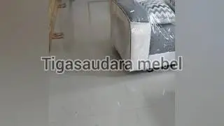 Sofa minimalis + stool 2 stool bulat