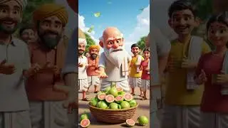 When Guavas Took Over the Village | Funny Cartoon Story|The Grandpa Who Grew Too Many Guavas#ai art
