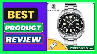 Steeldive SD1970 White Date Background 200M