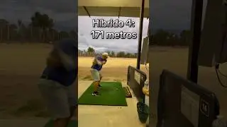 Handicap 38 en el driving range Video 2 &ndash; H&iacute;brido 4: 171 metros (Toptracer) #Handicap38Project