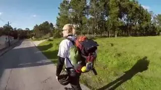 Mobisun portable solar panels support longboarders from Porto to Lisbon