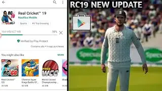 RC19 NEW MEGA UPDATE || 4 NEW BOWLING ACTIONS ||  BY GAMING VIDEOS ||