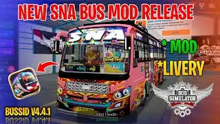 New SNA Bus Mod Tamil | Bus Simulator Indonesia | SNA Bus Livery In Bussid #sna #bus #mod #bussid