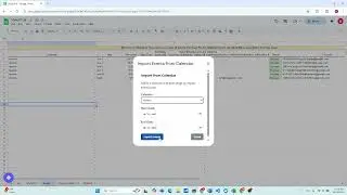 How to Bulk Import (and Edit!) Google Calendar Events into Google Sheets