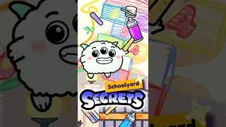 AHA SECRET 🏫 Feeling artistic at lunch❓🧑&zwj;🎨#ahaworld #shorts #summervibes #art #gaming #tocaboca