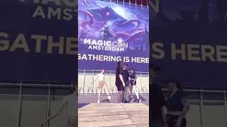This little Aussie went to MagicCon Amsterdam! Thank you @mtg! #mtg
