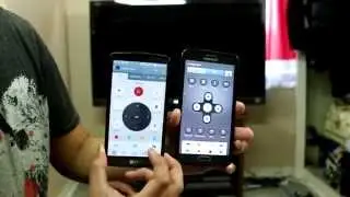 Note 4 против LG G3 &ndash; тест положения/угла ИК-передатчика