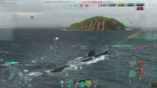 【WOWS】深夜の潜水艦練習 part3 ２倍速