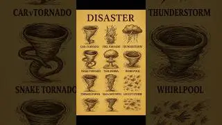 Legendary Disasters of Nature 🌪️🔥🌊⚡ #shorts