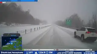 Syracuse Area Lake Effect Snow - Live Stream Archive