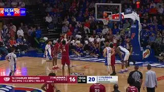 Florida fans chant 'G LEAGUE DROPOUT' at former NBA G League player Charles Bediako 🗣️ | ESPN CBB