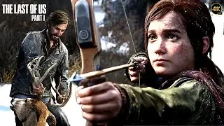 Зима &ndash; сцена охоты на Элли | The Last of Us Part I | Прохождение в 4K