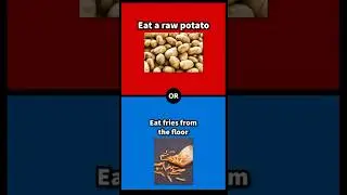 What would you rather? Potato edition #reels #viral #quiz