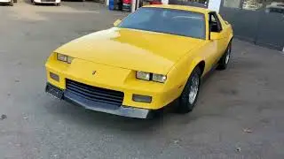 SOLD - 1988 Chevrolet Camaro SC 5.0 V8 Yellow - VERKAUFT