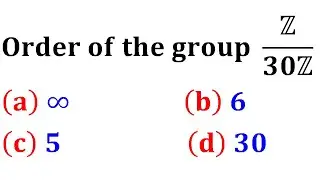 z/nz is Isomorphic to zn BHU 2018