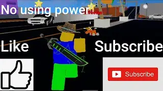 When a hero not using power /Mad City/Roblox