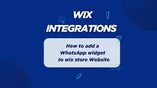 How to Set Up a WhatsApp Chat Widget for your Wix Website in Minutes | Mercuri CX
