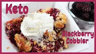 Keto Black Berry Cobbler