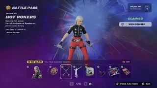How to Unlock Hot Pokers Pickaxe in Fortnite | Battle Pass Rewards Page 1