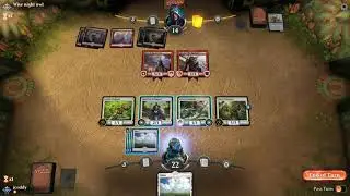 Magic Arena - Mono-White Ascend vs. R/B Midrange