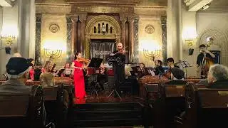 J. S. Bach  concerto for two violins in D minor. Xavier Inchausti and Lucia De Santis. ( 1&bull; mov) 