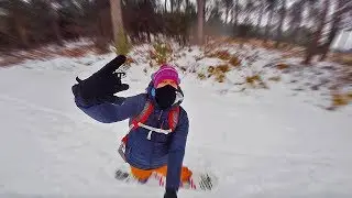 SNOWBOARDING IN THE UK (ON REAL SNOW) | BEAST FROM THE EAST