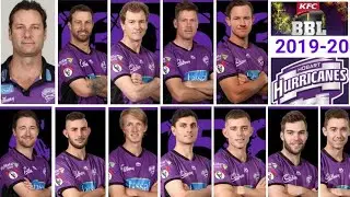 Big Bash League 2019-20 Hobart Hurricanes Full Team Squad